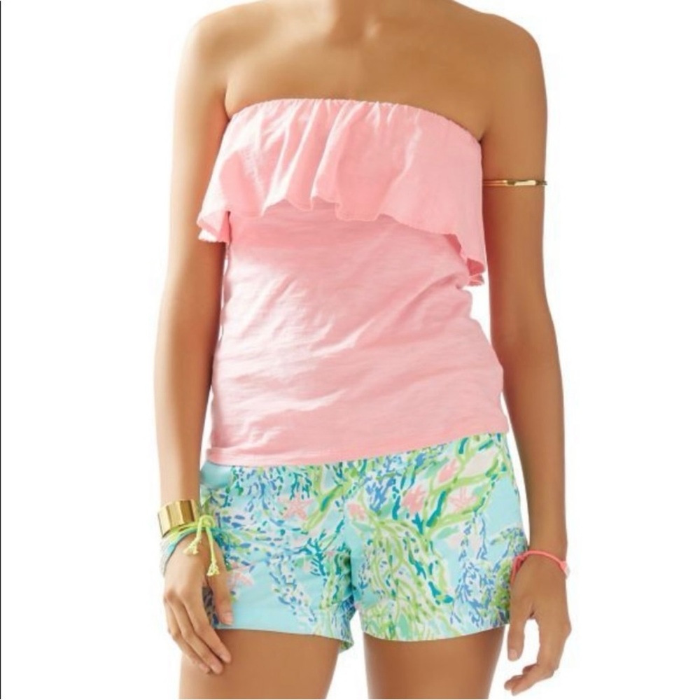 NWT! Lilly Pulitzer Wiley Tube Top in Hubba Bubba Pink Size Small - Picture 11 of 11